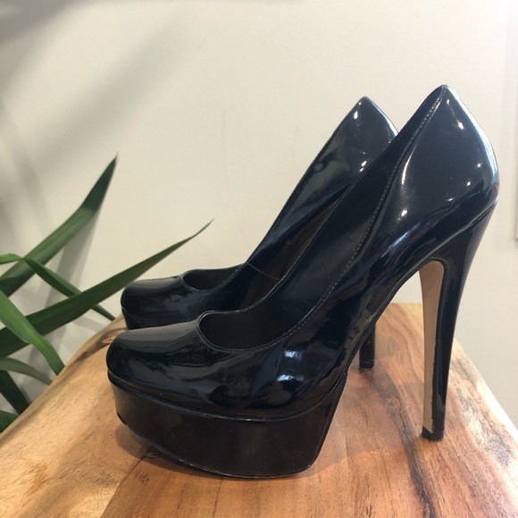 ALDO - Black Patent Leather Pumps - Picture 3 of 5